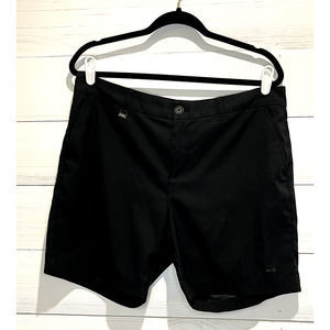 Lauren Ralph Lauren Active Women's Black 10" Inseam Long Shorts Golf Walking 10